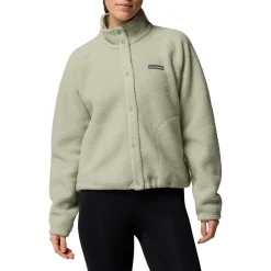 - Woen' Japer Ridge Pebbed Feece Fu nap - Feecejacke < Columbia Best