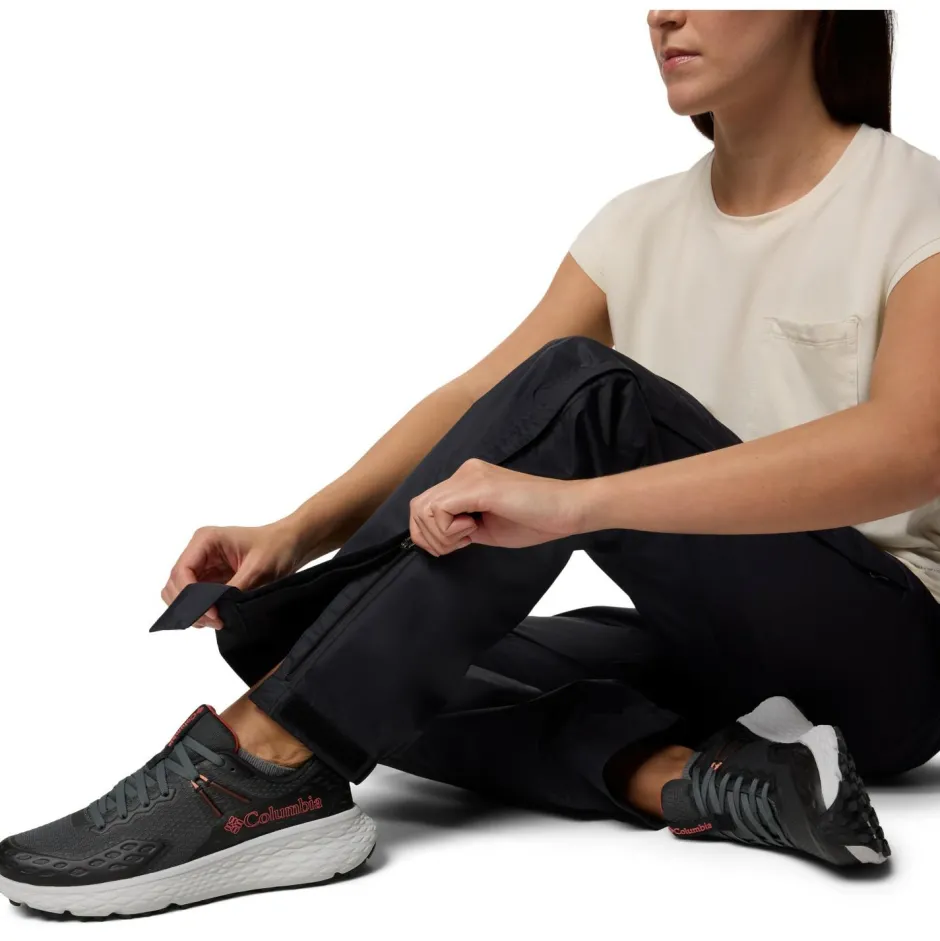 Columbia Trekkingbekleidung|Wanderbekleidung-- Women's Pouring Adventure III Pant - Regenhose Black