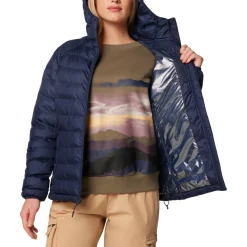 - Woen' Powder ite II Hooded Jacket - Kuntfaerjacke < Columbia Best