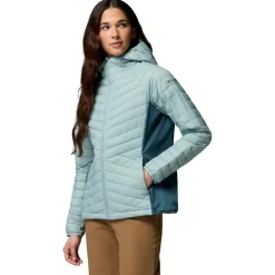 Columbia Trekkingbekleidung|Jacken-- Women's Powder Pass III Hybrid Hooded Jacket - Kunstfaserjacke