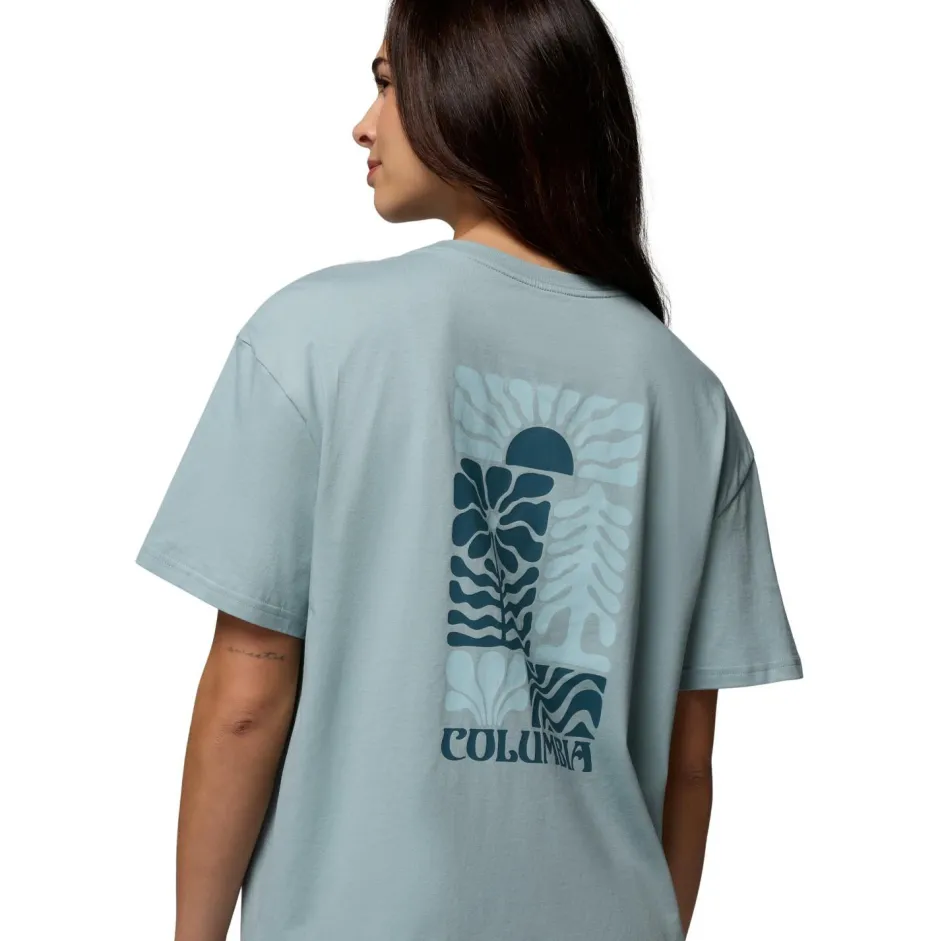 Columbia Alltagsbekleidung|Wanderbekleidung-- Women's Rolling Bend Graphic Oversized Tee - T-Shirt