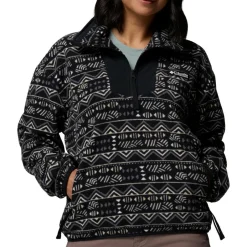 Columbia Alltagsbekleidung|Pullover & Hoodies-- Women's Sequoia Grove Printed Half Zip - Fleecepullover