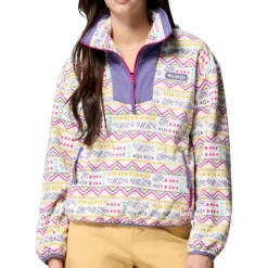 Columbia Alltagsbekleidung|Pullover & Hoodies-- Women's Sequoia Grove Printed Half Zip - Fleecepullover