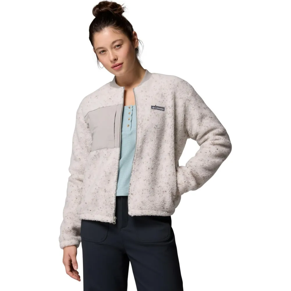 - Woen' tear Path Feece Bober Fu Zip - Feecejacke < Columbia