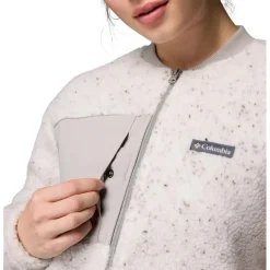 - Woen' tear Path Feece Bober Fu Zip - Feecejacke < Columbia