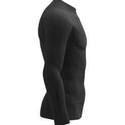 Compressport - On/Off Base Layer L/S Top - Laufshirt Black Outlet