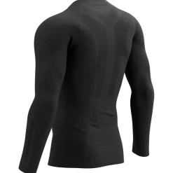 Compressport - On/Off Base Layer L/S Top - Laufshirt Black Outlet