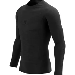 Compressport - On/Off Base Layer L/S Top - Laufshirt Black Outlet