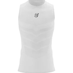 Compressport Laufbekleidung|Unterwäsche-- On/Off Tank Top - Kunstfaserunterwäsche White