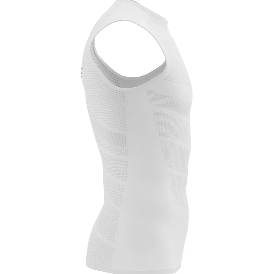 Compressport Laufbekleidung|Unterwäsche-- On/Off Tank Top - Kunstfaserunterwäsche White