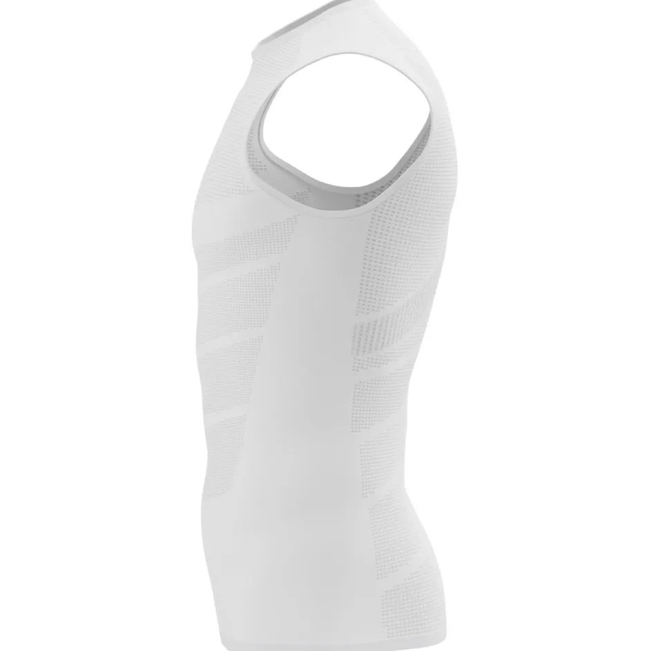Compressport Laufbekleidung|Unterwäsche-- On/Off Tank Top - Kunstfaserunterwäsche White