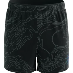 Compressport Fitnessbekleidung|Laufbekleidung-- Performance Short Aurora - Laufshorts Black / Aurora Camo Print