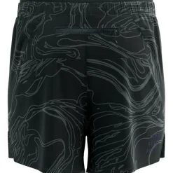 Compressport Fitnessbekleidung|Laufbekleidung-- Performance Short Aurora - Laufshorts Black / Aurora Camo Print