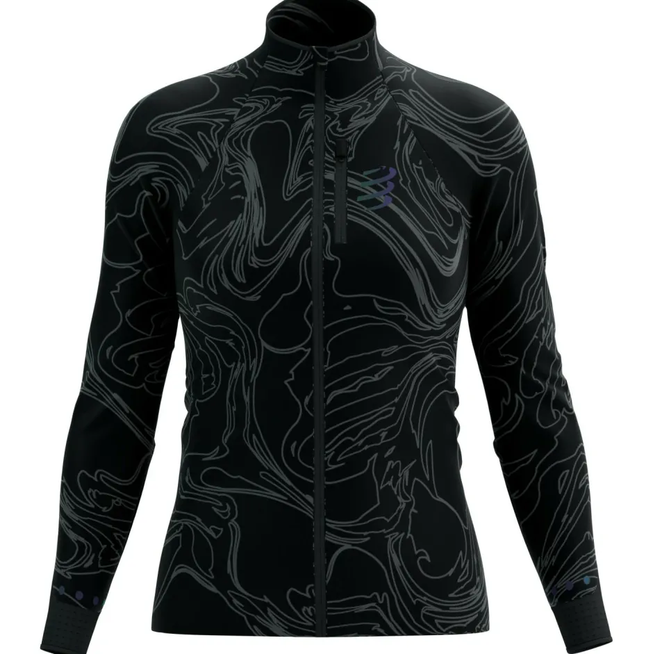 Compressport - Woen' Hurricane Windproof Jacket Aurora - aufjacke
