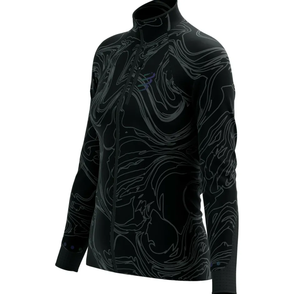 Compressport - Woen' Hurricane Windproof Jacket Aurora - aufjacke