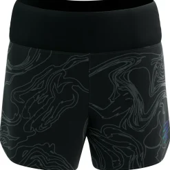 Compressport - Women's Performance Short Aurora - Laufshorts Black / Aurora Camo Print Outlet