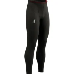 Compressport Laufbekleidung|Hosen-- Women's Under Control Full Tight - Lauftights Black
