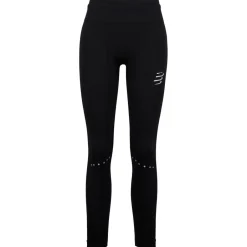 Compressport Laufbekleidung|Hosen-- Women's Winter Running Legging - Lauftights Black