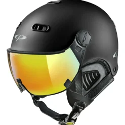 CP Helmets Ski-Ausrüstung|Skihelme-- Carachillo - Skihelm Black Soft Touch