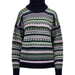 Dale of Norway - Women's Utsira Sweater - Wollpullover Marine / Pinegreen / Light Charcoal Discount