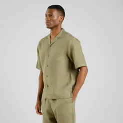 DEDICATED - Shirt Marstrand Linen - Hemd Clearance