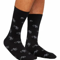 DEDICATED - Socks Sigtuna Bike Pattern - Multifunktionssocken