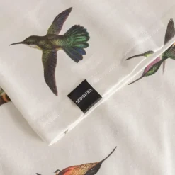 DEDICATED - T-Shirt Stockholm Hummingbirds - T-Shirt Off-White Sale