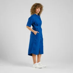 DEDICATED Alltagsbekleidung-- Women's Shirt Dress Ripa Linen - Kleid