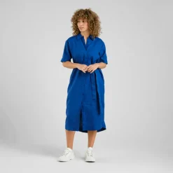 DEDICATED Alltagsbekleidung-- Women's Shirt Dress Ripa Linen - Kleid