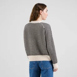 DEDICATED - Women's Sweater Husie Bubble Knit - Pullover New