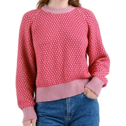 DEDICATED - Women's Sweater Husie Bubble Knit - Pullover New