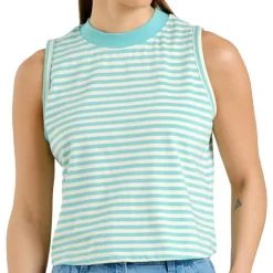 DEDICATED Shirts, Hemden & Longsleeves|Alltagsbekleidung-- Women's Top Namsos Stripes - Top