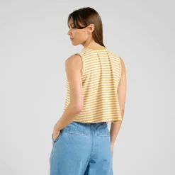 DEDICATED Shirts, Hemden & Longsleeves|Alltagsbekleidung-- Women's Top Namsos Stripes - Top