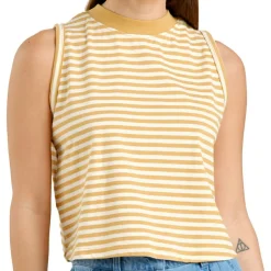 DEDICATED Shirts, Hemden & Longsleeves|Alltagsbekleidung-- Women's Top Namsos Stripes - Top