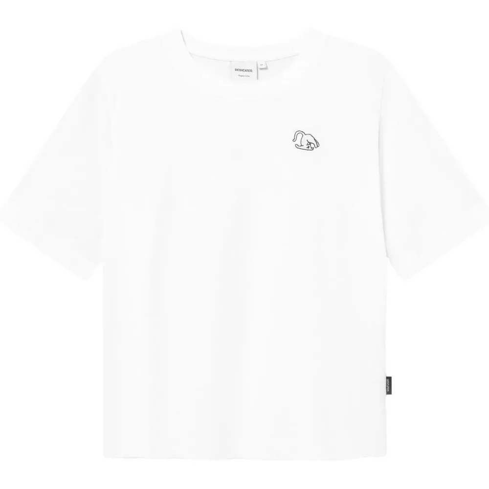 DEDICATED - Women's T-Shirt Vadstena Cat Pose - T-Shirt White Hot