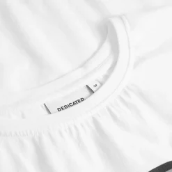 DEDICATED - Women's T-Shirt Visby Natural Habitat - T-Shirt White Clearance