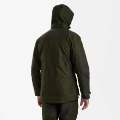 Deerhunter Trekkingbekleidung|Jacken-- Chasse Jacket - Regenjacke Olive Night Melange