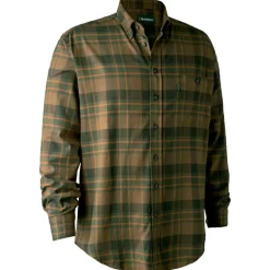 Deerhunter Wanderbekleidung|Shirts, Hemden & Longsleeves-- Kyle Shirt - Hemd Green Check