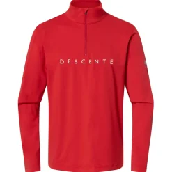 Descente - Chest Logo T-Neck - Fleecepullover Hot