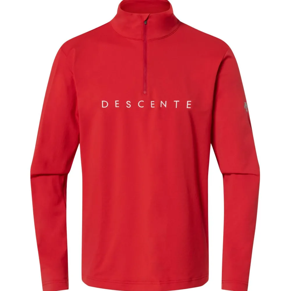 Descente - Chest Logo T-Neck - Fleecepullover Hot