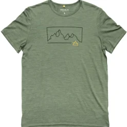 Devold Wanderbekleidung|Shirts, Hemden & Longsleeves-- Active Outline Tee - Merinoshirt
