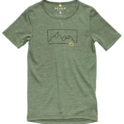 - Kid's Active Outline Tee - Merinoshirt < Devold Hot