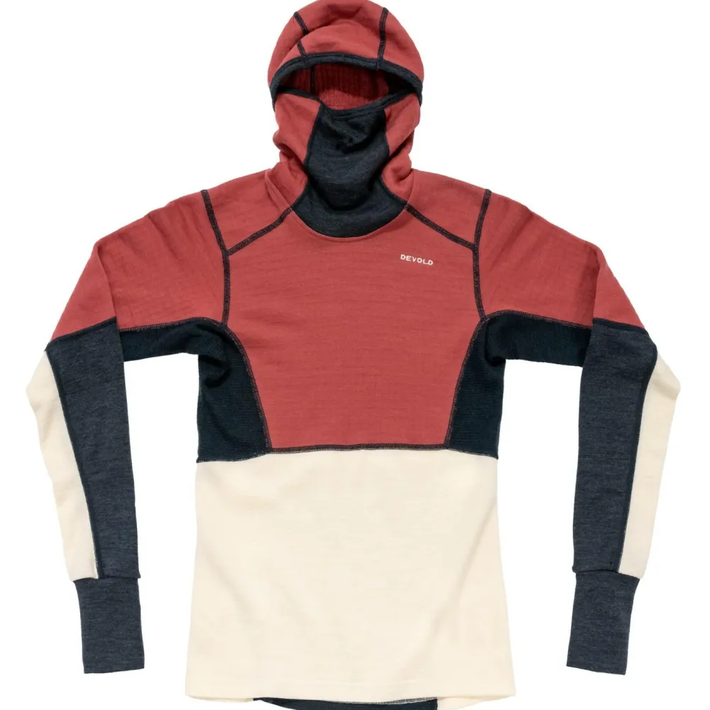Devold - Women's Expedition Arctic Pro Hoodie - Merinounterwäsche Marsala Best