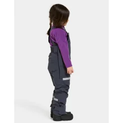 Didriksons Hosen|Wanderbekleidung-- Kid's Bjärven Bib Pant 2 - Regenhose Navy
