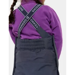 Didriksons Hosen|Wanderbekleidung-- Kid's Bjärven Bib Pant 2 - Regenhose Navy