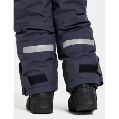 Didriksons Hosen|Wanderbekleidung-- Kid's Bjärven Bib Pant 2 - Regenhose Navy