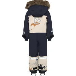 Didriksons - Kid's Bjärven Cover SE 2 - Overall Winter Ocean Multi Reflex Online