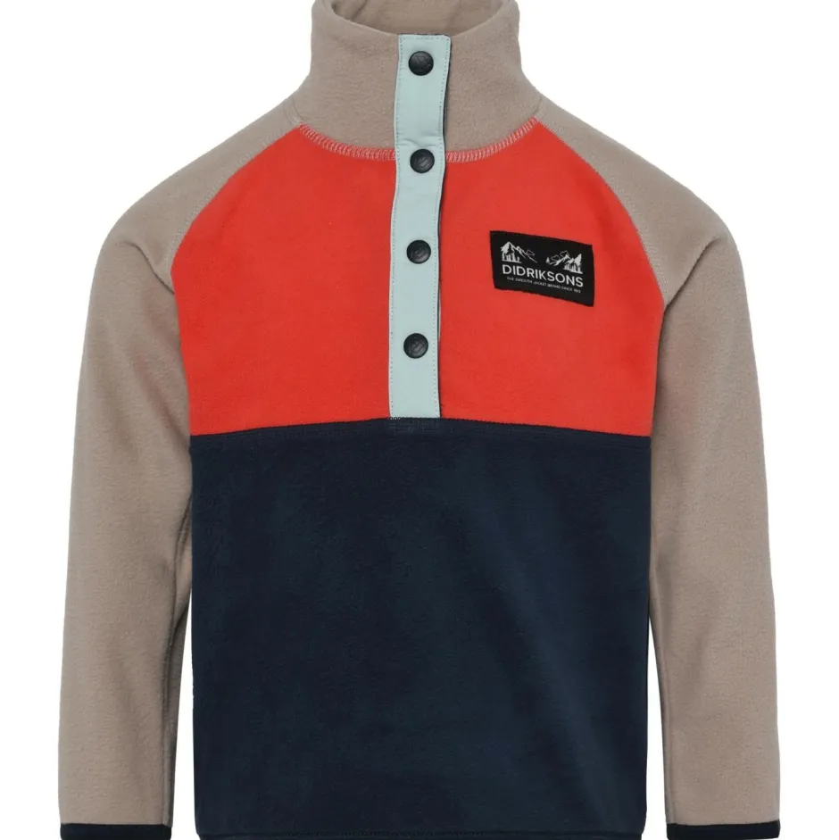 Didriksons Alltagsbekleidung|Wanderbekleidung-- Kid's Monte Half Buttoned 5 - Fleecepullover