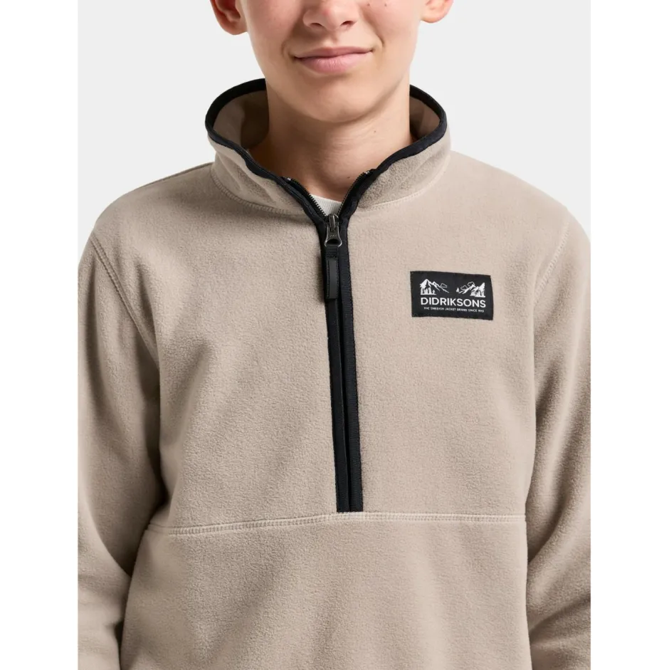 Didriksons Alltagsbekleidung|Wanderbekleidung-- Kid's Rubi Half Zip - Fleecepullover