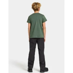 Didriksons - Kid's Svalört Pant - Regenhose Black Hot